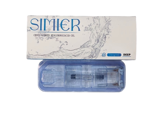 5 ml 1 ml 2 ml Enchimento Dermológico Injetável Lábio Enchimentos de Ácido Hyalurónico Injecções