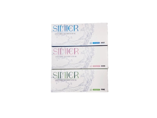 5 ml 1 ml 2 ml Enchimento Dermológico Injetável Lábio Enchimentos de Ácido Hyalurónico Injecções
