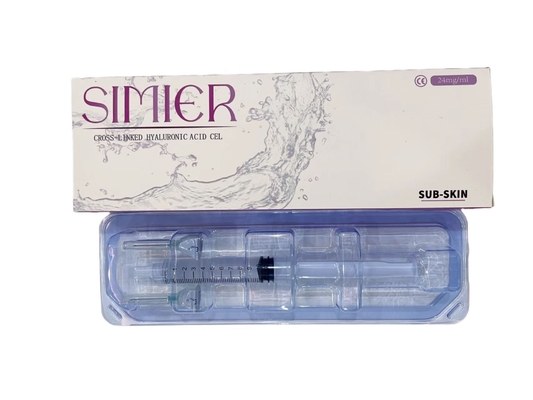5 ml 20 mg/ ml de Hyaluronic Acid Injection Filler para rugas Anti Aging