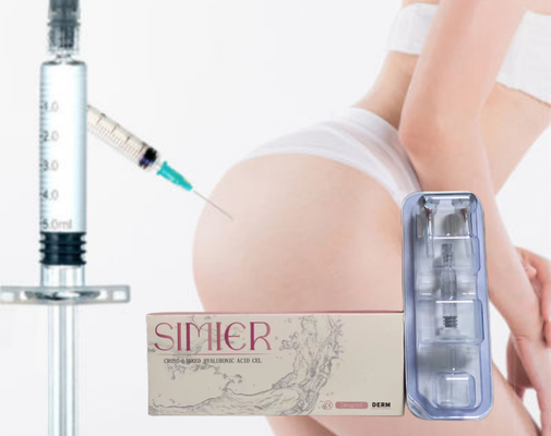 10 ml 20 ml de Ácido Hyalurónico para Injecções nas nádegas 24 mg/ ml Preenchimento Dermológico das nádegas