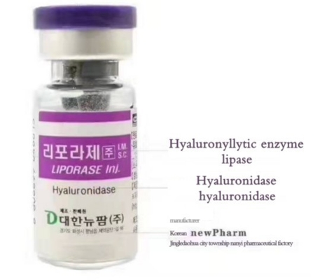 Solução de Liporase Hyaluronidase para mama de nádegas 0,3 kg