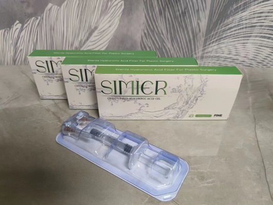CE ISO Linha de rhinoplastia de mandíbula de enchimento de barbilho com ácido hialurónico líquido