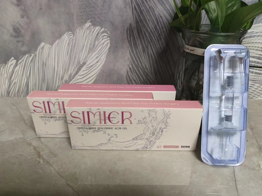 Enchimento Dermológico de Hyaluronato de Sódio Facial 1 ml Rejuvenescimento da Pele