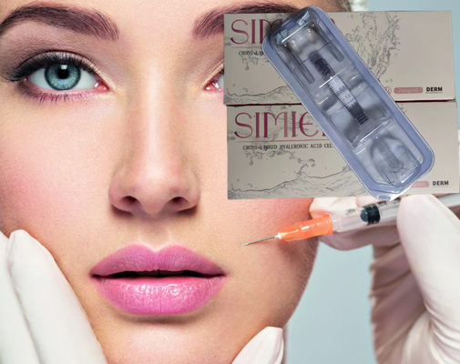 SIMIER 2 ml Anti- Rugas Injectavel Hyalurónico Facial