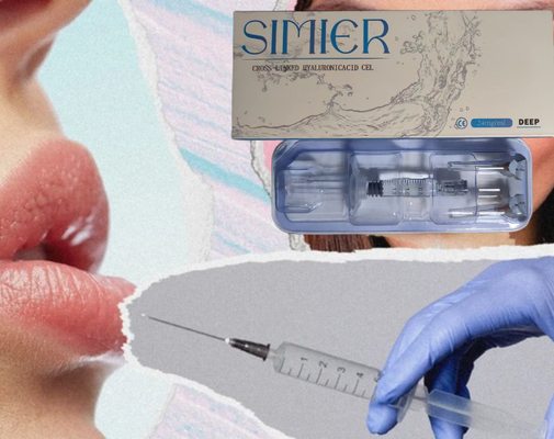 SIMIER 2 ml Anti- Rugas Injectavel Hyalurónico Facial