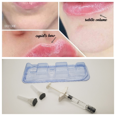 2 ml de preenchimento cutâneo cruzado de alta concentração de Ha 24 mg/ ml Anti- rugas