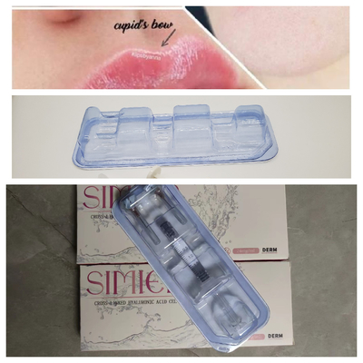 Hyaluronic Acid Lip Filler Injectables 24mg/ml Cuidados Faciais