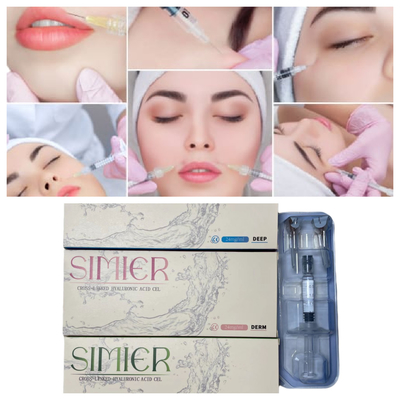 Hyaluronic Acid Lip Filler Injectables 24mg/ml Cuidados Faciais