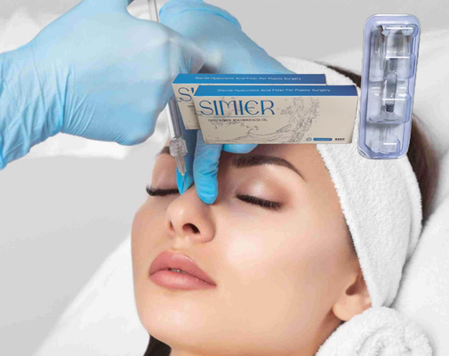 Injectação para lábio 24 mg/ ml Gel de ácido hialurónico Injecções Anti- rugas