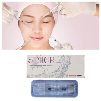 CE 1 ml Filler Dermológico Facial Hyalurónico Ácido HA Fillers Antienvelhecimento