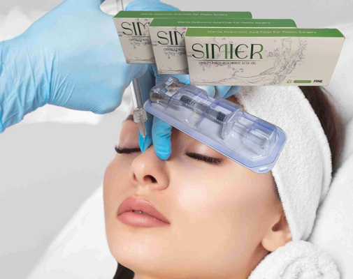 Cirurgia Plástica Carregador Dermológico Facial Ácido Hialurónico Injecções para lábios 1 ml Seringa