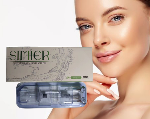 20 mg/ ml Injecções com filler de ácido hialurónico em gel para o rosto aprovadas pela SFDA