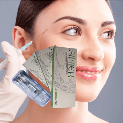 Depósito cutâneo injectável DEEP FINE 1 ml Enchimentos labial com ácido hialurónico