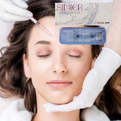 SIMIER 1mI 2ml Gel de Enchimento de Ácido Hialurónico Facial Solução de Mesoterapia para Injecção