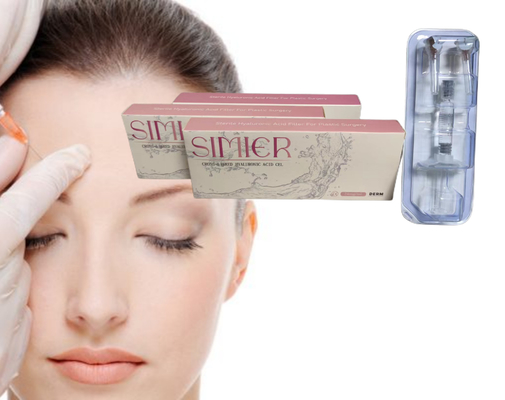 SIMIER 1mI 2ml Gel de Enchimento de Ácido Hialurónico Facial Solução de Mesoterapia para Injecção