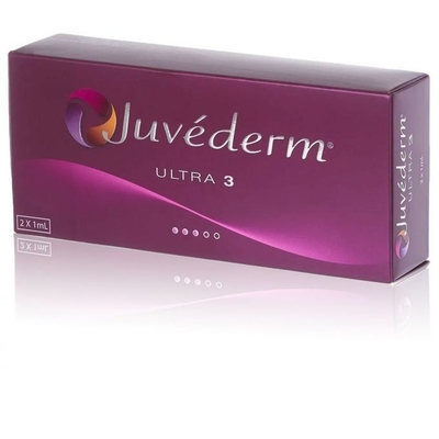 Juvederm Ultra 3 Ácido Hialurónico HA Enchimento Dermológico 2 ml Melhoramento dos Lábios